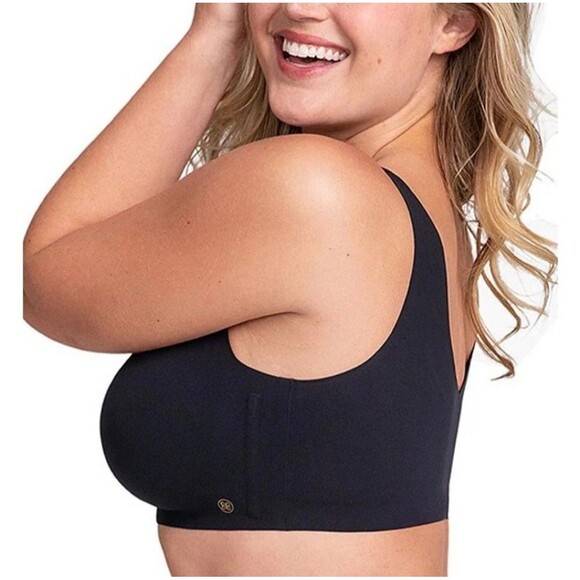 Honeylove Size 1X Softform V-neck Bra Vamp Seamless Wireless Wide Strap - Picture 2 of 8